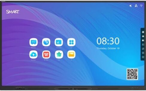 Smart Technologies GX065-V3 شاشة عرض تفاعلية من سلسلة Smart Board GX V3 مقاس 65 بوصة - أسود in Kuwait