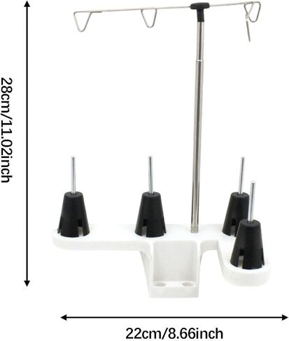 4 Spool Thread Holder for Beginners Adults Sturdy Multifunction Devices in Kuwait