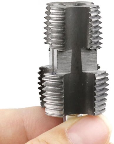 مجموعة واحدة من أدوات خيوط المياه البلاستيكية لأنابيب PVC للمساعدة في خيوط أنابيب المياه، متعددة الاستخدامات ومساعد خيوط يدوي وكهربائي للمطبخ RV والسباكة الخارجية in Kuwait