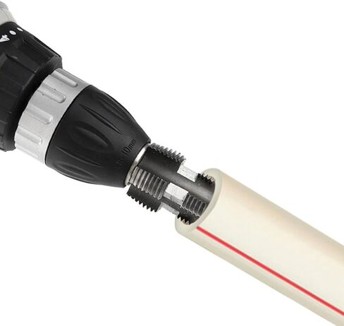 مجموعة واحدة من أدوات خيوط المياه البلاستيكية لأنابيب PVC للمساعدة في خيوط أنابيب المياه، متعددة الاستخدامات ومساعد خيوط يدوي وكهربائي للمطبخ RV والسباكة الخارجية in Kuwait