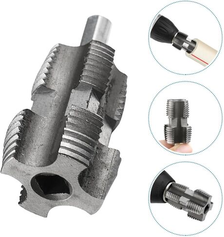 مجموعة واحدة من أدوات خيوط المياه البلاستيكية لأنابيب PVC للمساعدة في خيوط أنابيب المياه، متعددة الاستخدامات ومساعد خيوط يدوي وكهربائي للمطبخ RV والسباكة الخارجية in Kuwait