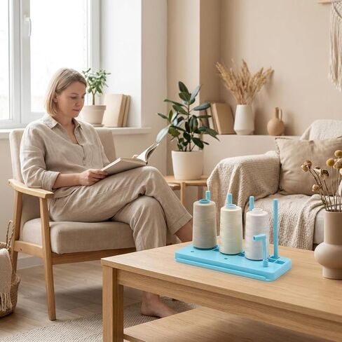 3 Spools Thread Holder for Household , Freestanding Thread Stand with 4 Color Choices in Kuwait