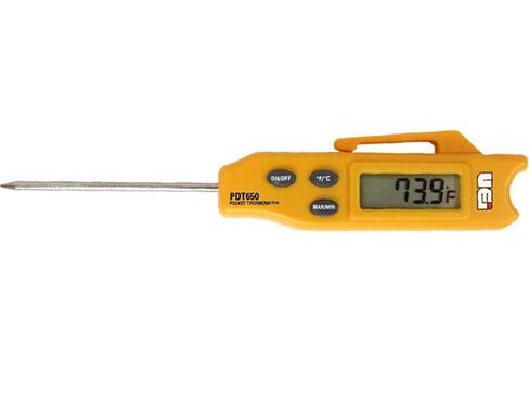 أدوات اختبار UEI PDT650-58 إلى 572F (-50 إلى 300C)، إيقاف التشغيل التلقائي، حامل مغناطيسي مدمج، مقياس حرارة الجيب الرقمي، شاشة كبيرة سهلة القراءة، سجل الحد الأدنى/الحد الأقصى، مع مسبار قابل للطي in Kuwait