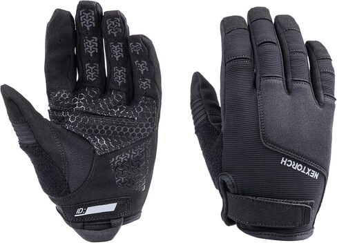 قفازات NEXTORCH Grip Guard التكتيكية للرجال، شاشة لمس رفيعة للغاية لكامل راحة اليد مع قبضة ثلاثية الأبعاد مضادة للانزلاق، قفازات عمل خفيفة الوزن سريعة الجفاف ومسامية للأماكن الخارجية والقيادة والتصوير الفوتوغرافي والحمل اليومي in Kuwait