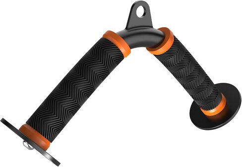 مرفق كابل شريط Fitarc Tricep V لصالة الألعاب الرياضية والتدريبات المنزلية، مرفق سحب ثلاثي الرؤوس مع مقابض مضادة للانزلاق، برتقالي in Kuwait