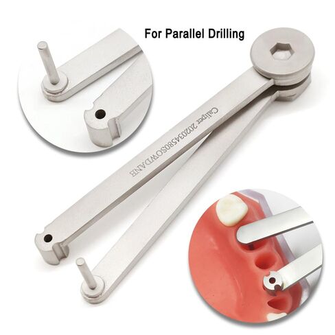 5pcs/Set Dental Power Implant Guide Kit Implant Surgical Locating Guide Positioning Locator Parallel Depth Extension KIT in Kuwait