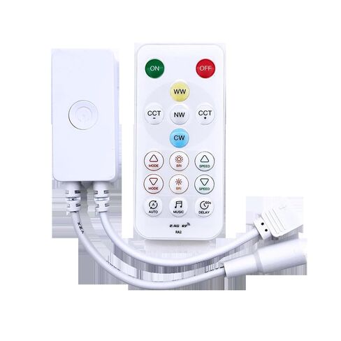 DC24V SP642E 2-Channel PWM CCT APP يتحكم في وحدة تحكم الموسيقى LED مع درجة حرارة اللون والسطوع القابلة للتعديل in Kuwait