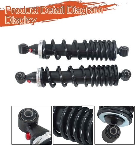 استبدال ممتص الصدمات الخلفي الأيمن والأيسر لـ Kawasaki Bayou 220 KLF220 1988-2002 Bayou 250 KLF250 2003-2011 لاستبدال 45014-1376 45014-1456 45014-1733 45014-1756 in Kuwait