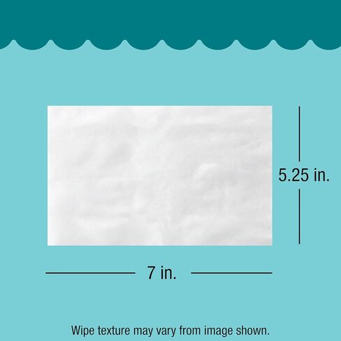 Amazon Basics Flushable Wipes, Coconut Scent, Hypoallergenic, Dermatologically Tested, 2 Packs of 48 (96 Count) in Saudi Arabia