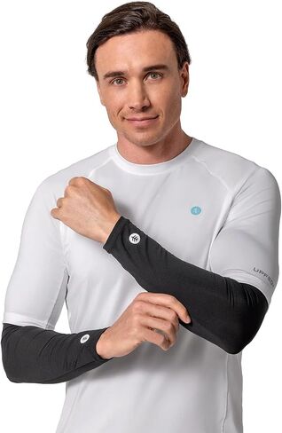 Coolibar Men's Performance Arm Sleeves - UPF 50+ Sun Protection - MaxShield in Kuwait