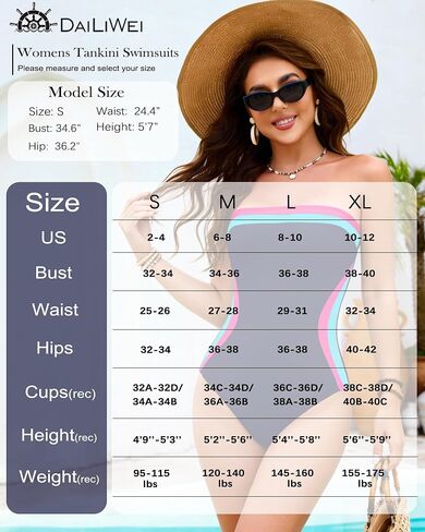 DaiLiWei Women One Piece Swimsuit Tummy Control Bathing Suits Bandeau Swimwear Slimming Lace Up Modest Swim Suits 2026 in Kuwait