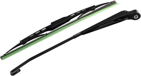 12V Windshield Wiper Kit with 400mm for blades, 105° Sweep Angle for Boat RV Truck Tractor Construction Machinery, 6mm Shaft Mount (Motor Not Included)(Rain wipers) in Saudi Arabia