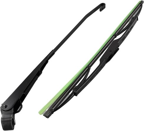 12V Windshield Wiper Kit with 400mm for blades, 105° Sweep Angle for Boat RV Truck Tractor Construction Machinery, 6mm Shaft Mount (Motor Not Included)(Rain wipers) in Saudi Arabia