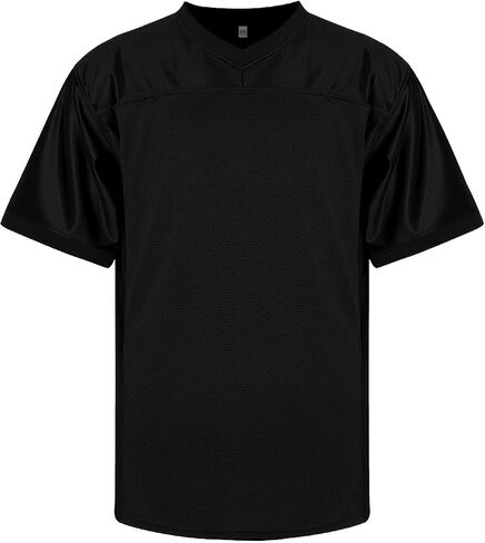 Soccer-Balls Blank Jerseys Mesh Athletic Soccer-Balls Shirt Practice Sports Uniform, Breathable V Neck Short Jersey in Kuwait