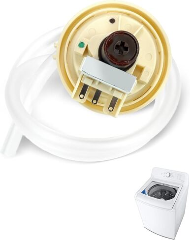 WT1501CW WT6100CW Washer Water Level Pressure Sensor Switch FIt for LG WT6105CW WT7000CW WT7005CW WT1101CW WT1201CV WT1201CW WT1701CV WT1901CK WT4870CW WT4970CW WT5001CW WT5070CW WT5270CW WT5480CW in Kuwait