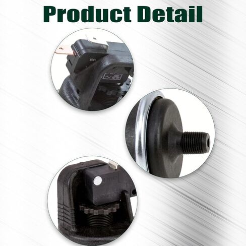 Premium 4010P Pressure Switch, 25 Amp SPNO, 1/8" Thread with PTFE Tape, Plastic Housing in Kuwait