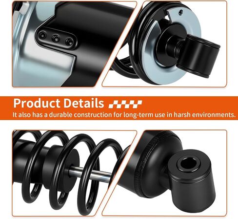 Left & Right Rear Shock Absorbers For Polaris Scrambler 850 2013-2025 Sportsman 550 850 1000 2009-2025 7043463 7043874 in Kuwait