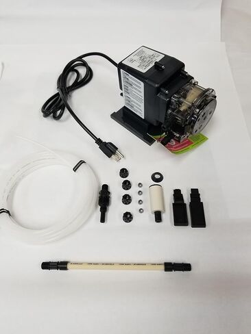 Stenner Pump 85mphp2 - Stenner Peristaltic Pump Fixed Head - Rated at 17 gpd adjustable head. Rated at 100 psi. - Ideal Chlorine Injection Pump. 120 Volts, Model number 85MFH2A1S in Kuwait