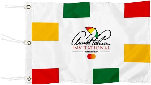 Arnold Palmer Invitational Golf Club Golf Pin Flag Practic Putting Green Golf Flag For Backyard Garden Double-Sewn 420D Nylon Miniature Pin Flag (20"X13" Grommet) in Kuwait