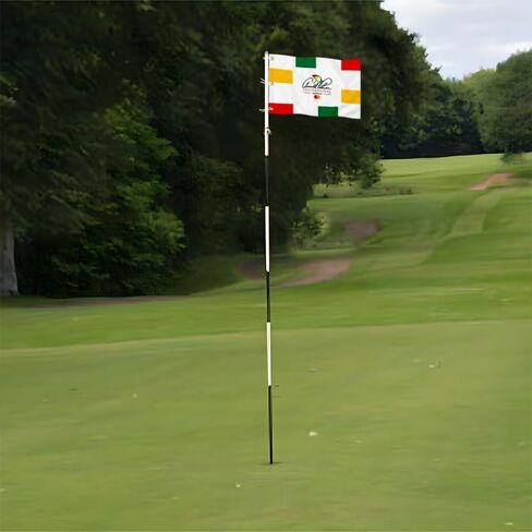 Arnold Palmer Invitational Golf Club Golf Pin Flag Practic Putting Green Golf Flag For Backyard Garden Double-Sewn 420D Nylon Miniature Pin Flag (20"X13" Grommet) in Kuwait