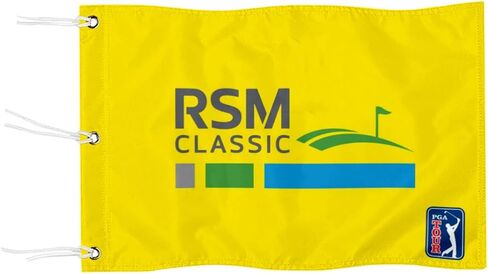 RSM Classic Golf Club Golf Pin Flag Practic Putting Green Golf Flag For Backyard Garden Double-Sewn 420D Nylon Miniature Pin Flag (20"X13" Grommets) in Kuwait
