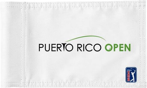 Puerto Rico Open Golf Club Golf Pin Flag Practic Putting Green Golf Flag For Backyard Garden Double-Sewn 420D Nylon Regulation Tube Flag (20"x13") in Kuwait