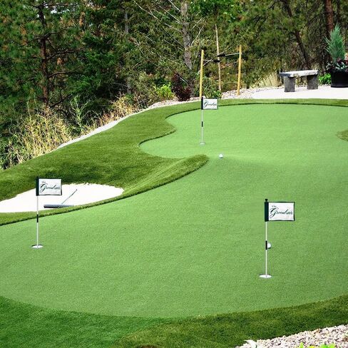 The Greenbrier Golf Club Golf Pin Flag Practic Putting Green Golf Flag For Backyard Garden Double-Sewn 420D Nylon Miniature Pin Flag (8"X6") in Kuwait
