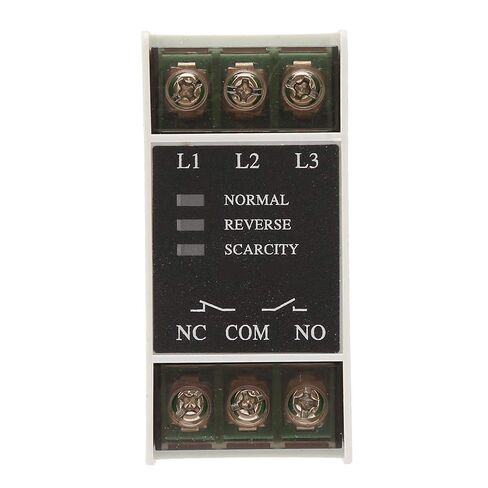 Fafeicy TG30S 220-440V AC 3 Phase Sequence Relay Protector Phase Failure Loss Reverse Protection Relay with Voltage Unbalance Protection for Motor Pump Equipment in Kuwait