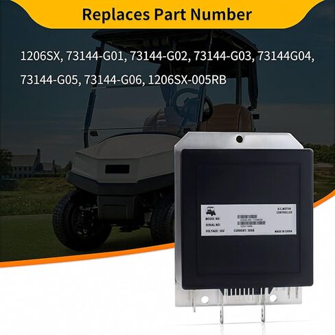 1206SX-005 9 Pin Speed ​​Controller استبدل Curtis 73144G01 73144G02 73144G04 73144G05 73144G06 لـ EZGO Electric مع DCS (1995-2000 سنة) in Kuwait