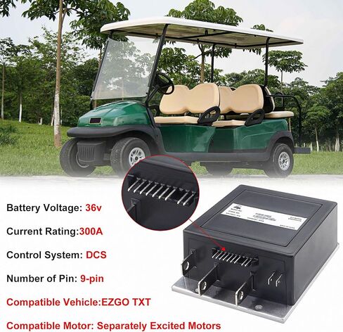 1206SX-005 9 Pin Speed ​​Controller استبدل Curtis 73144G01 73144G02 73144G04 73144G05 73144G06 لـ EZGO Electric مع DCS (1995-2000 سنة) in Kuwait