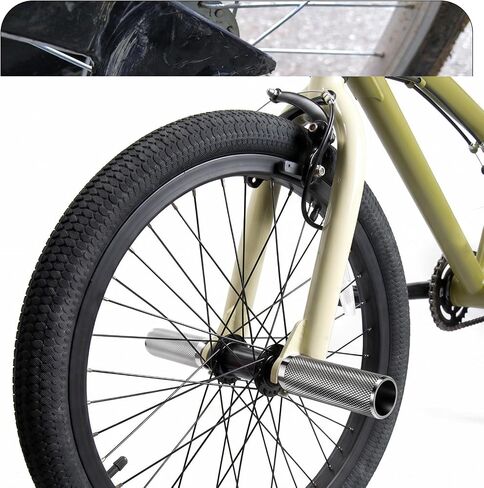 قطعتان من أوتاد الدراجة، أوتاد BMX لمحاور 3/8 بوصة، من سبائك الألومنيوم المضادة للانزلاق، ملحقات الدراجة للدراجات الجبلية للدراجات الهوائية الخلفية (أسود) in Kuwait