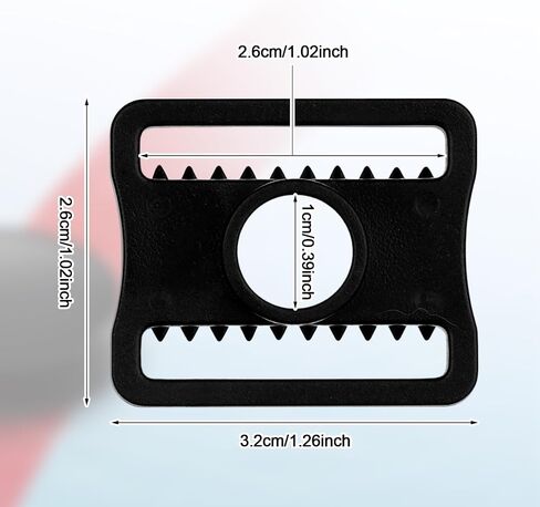 90 Pcs Replacement Hockey Goalie Mask Slider Clips Fits Standard 25mm Straps Durable Plastic Sports Helmets Buckle Hockey Helmets Repair Kit for Football Baseball Hockey Sports Helmet Chin Strap in Kuwait