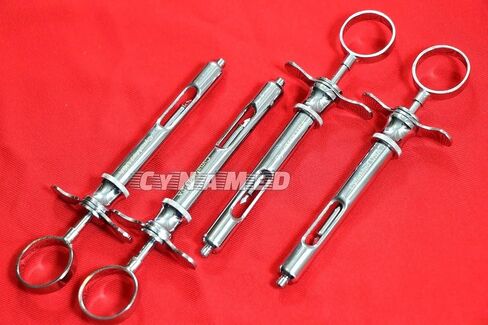 4 Premium Dental Anesthetic Syringe Self-Aspirating 1.8cc-Dental Instruments ( Cynamed ) in Kuwait