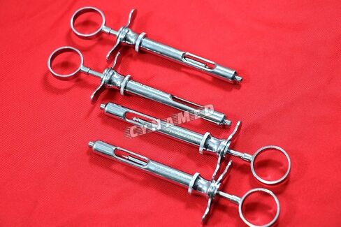 4 Premium Dental Anesthetic Syringe Self-Aspirating 1.8cc-Dental Instruments ( Cynamed ) in Kuwait
