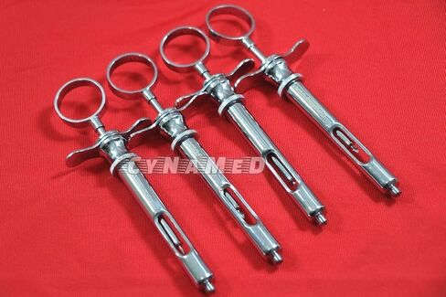 4 Premium Dental Anesthetic Syringe Self-Aspirating 1.8cc-Dental Instruments ( Cynamed ) in Kuwait