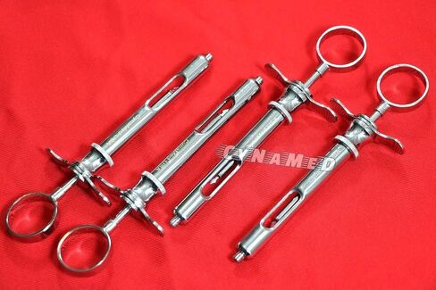 4 Premium Dental Anesthetic Syringe Self-Aspirating 1.8cc-Dental Instruments ( Cynamed ) in Kuwait