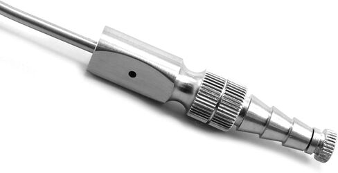 MEDSPO Professional Dental Implant Bone Graft Syringe | Curved Grafting Procedures | Aspirating Anesthetic Dentistry | Automatic Passive Cartridge | Tools Instruments (Frazier Suction tube 3mm) in Kuwait