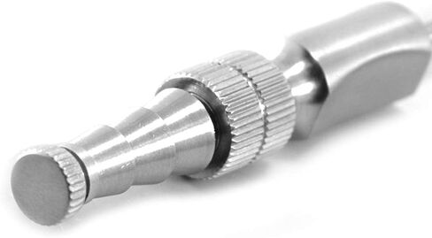 MEDSPO Professional Dental Implant Bone Graft Syringe | Curved Grafting Procedures | Aspirating Anesthetic Dentistry | Automatic Passive Cartridge | Tools Instruments (Frazier Suction tube 3mm) in Kuwait