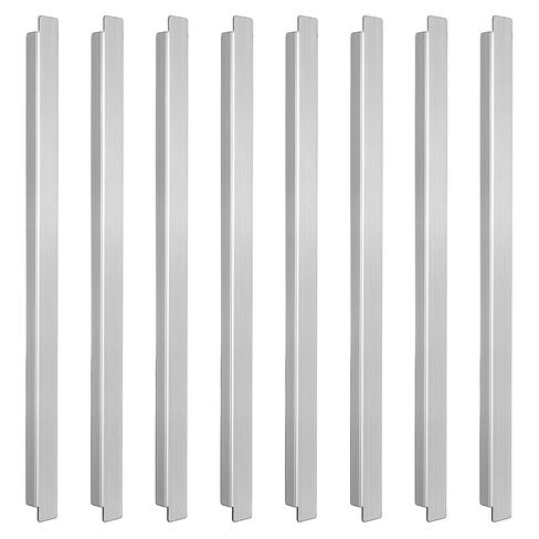 8 Pack 12 Inch Stainless Steel Adapter Bar, Heavy Duty Steam Table Divider for 1/2 Size Hotel Pans, Commercial Food Service Accessories for Restaurant Kitchen Catering in Kuwait