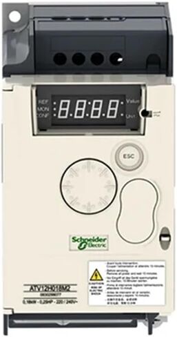 ATV12 محول التردد العالمي 0.37kW 100-120V مرحلة واحدة مع بالوعة الحرارة ATV-12H037F1 in Kuwait