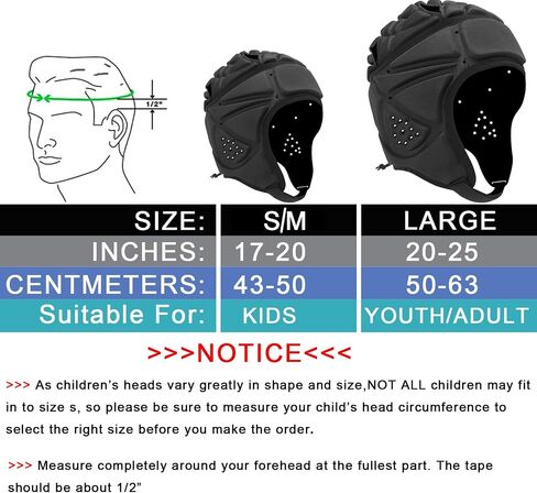 Flag Football Helmet 7v7 Soft Padded Headgear Rugby Headguards Shell Youth Kids Adults in Kuwait