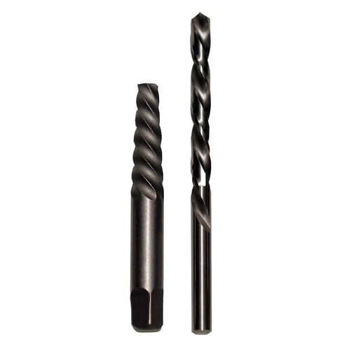 Drill America #2 Spiral Flute Screw Extractor and 7/64" Left Hand Drill Bit Kit, POUEZ Series in Kuwait