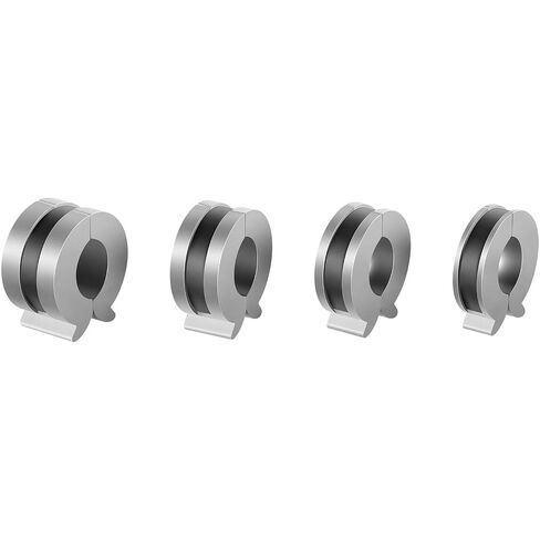 Stroke Control Kit for Hydraulic Cylinders – Thickness: 0.75", 1.0", 1.25", 1.5" – Fits 1-1/8", 1-1/4", 1-3/8", & 1-1/2" Cylinder Rods, Adjustable Limiter Clamps with Finger Tabs in Kuwait