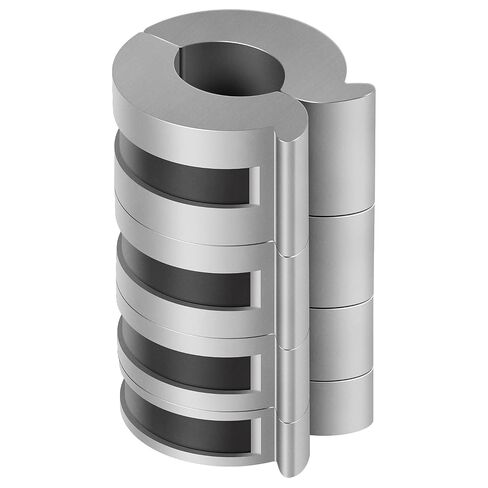 Stroke Control Kit for Hydraulic Cylinders – Thickness: 0.75", 1.0", 1.25", 1.5" – Fits 1-1/8", 1-1/4", 1-3/8", & 1-1/2" Cylinder Rods, Adjustable Limiter Clamps with Finger Tabs in Kuwait
