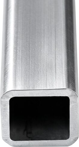 2" x 2" Iron Structural Sqare Tube (0.19" Wall),12 Inch —for Industrial DIY, Backyard Projects, 1 Pcs, Galvanized Iron in Kuwait