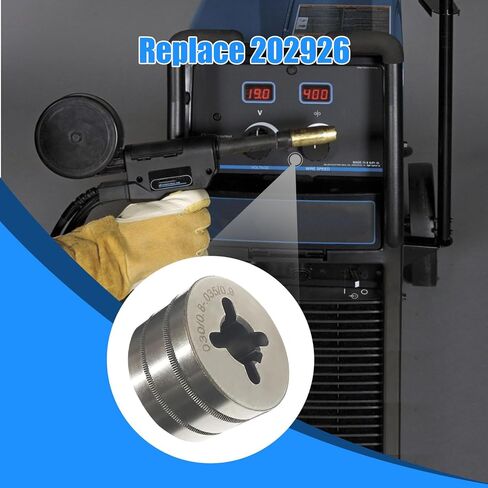 1 PCS 202926 Drive Roll Replacement .030-.035 And .045 Fits for Miller Millermatic 135/175/180s/140s/211/Passport Plus in Kuwait