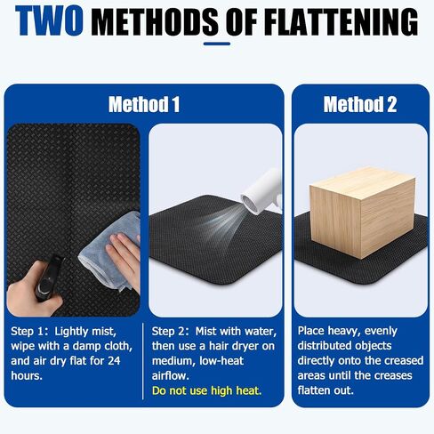 Washing Machine Mat, 31'' X 31'' Anti Vibration Mat for Washer | Double-Sided Non-Slip Grip, High-Density PU for Floor Protection, Noise Reduction & Shock Absorbing for Home Laundry Rooms in Kuwait