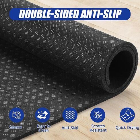 Washing Machine Mat, 31'' X 31'' Anti Vibration Mat for Washer | Double-Sided Non-Slip Grip, High-Density PU for Floor Protection, Noise Reduction & Shock Absorbing for Home Laundry Rooms in Kuwait
