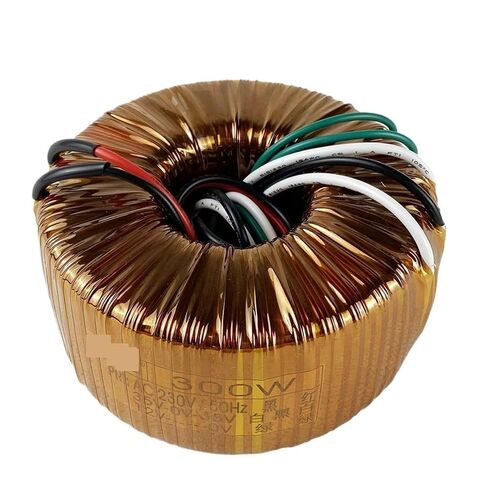 1pcs 300W toroidal Transformer 230V to Dual 35V Single 12V Class A Power Amplifier Pure Copper Power Supply in Kuwait