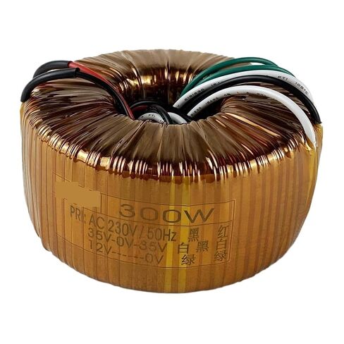 1pcs 300W toroidal Transformer 230V to Dual 35V Single 12V Class A Power Amplifier Pure Copper Power Supply in Kuwait